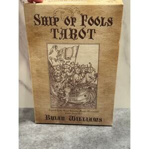 Ship Of Fools Tarot Boxed Set By Brian Williams 2002 Open Box Sealed Deck